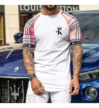 New short-sleeved T-shirts for men, trendy brand t-shirts HE1306-02-04