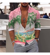 Coconut tree simple art shirt HF1904-04-02