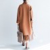 Camel tasseled maxmara cashmere coats long woolen cardigans warm jackets outwear